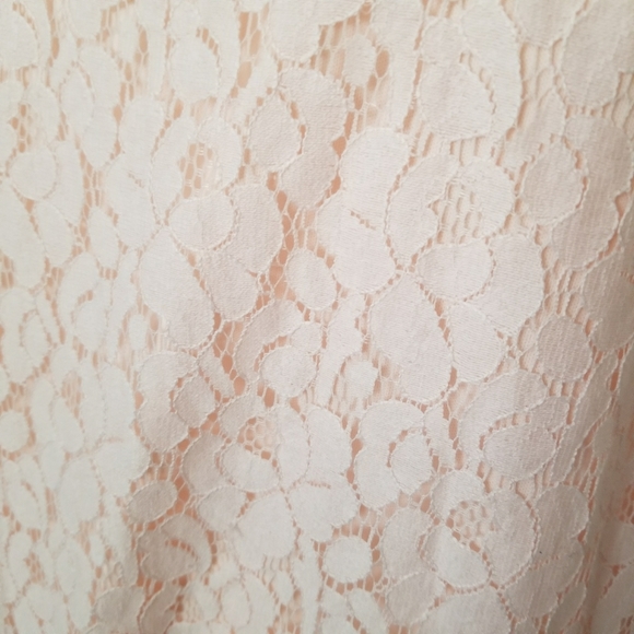 Monteau Pink Lace Dress - Picture 3 of 6